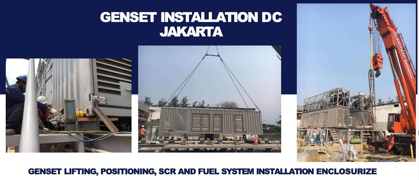 Genset Installation — DC Jakarta