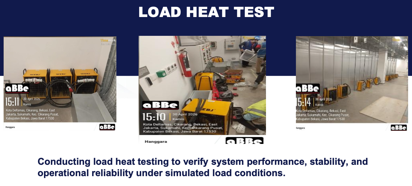 Load Heat Test — DC Cikarang